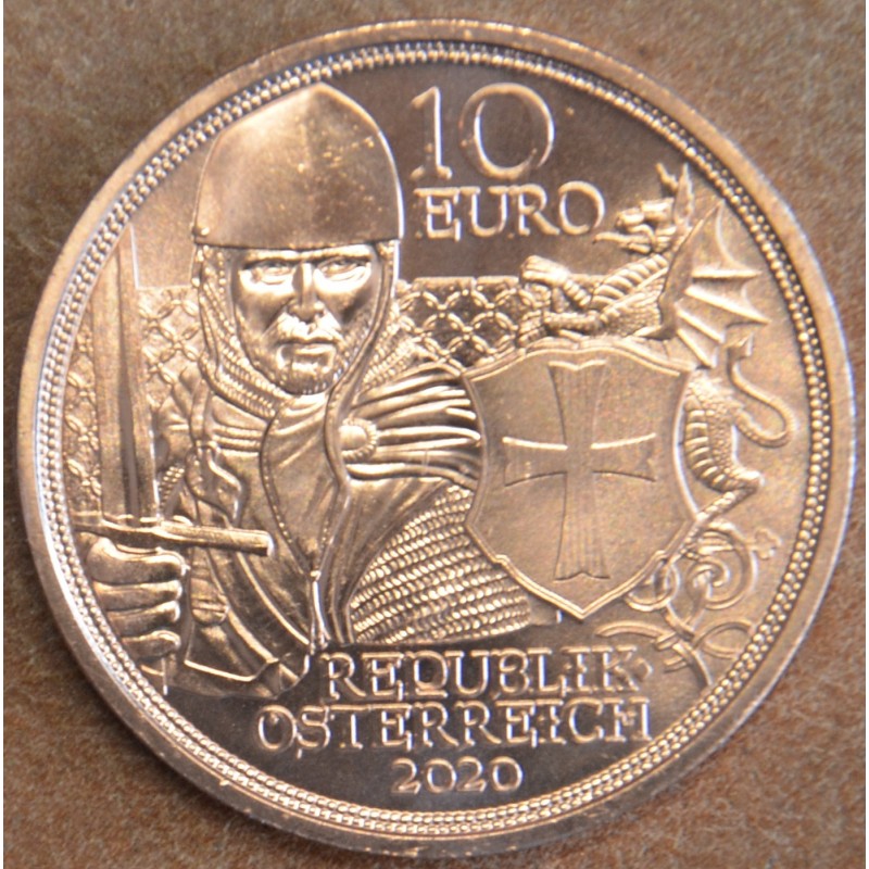 euroerme érme 10 Euro Ausztria 2020 - A lovagok történetei III. (UNC)