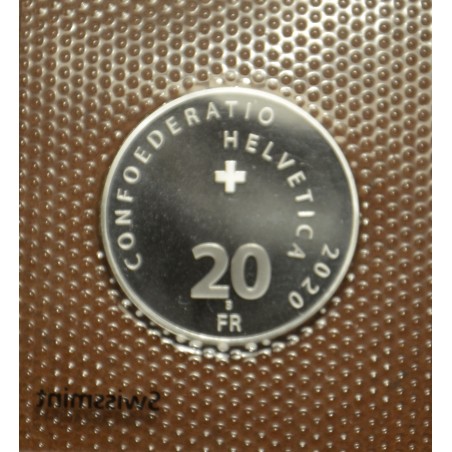 eurocoin eurocoins Switzerland 20 Franc 2020 - Roger Federer (UNC)
