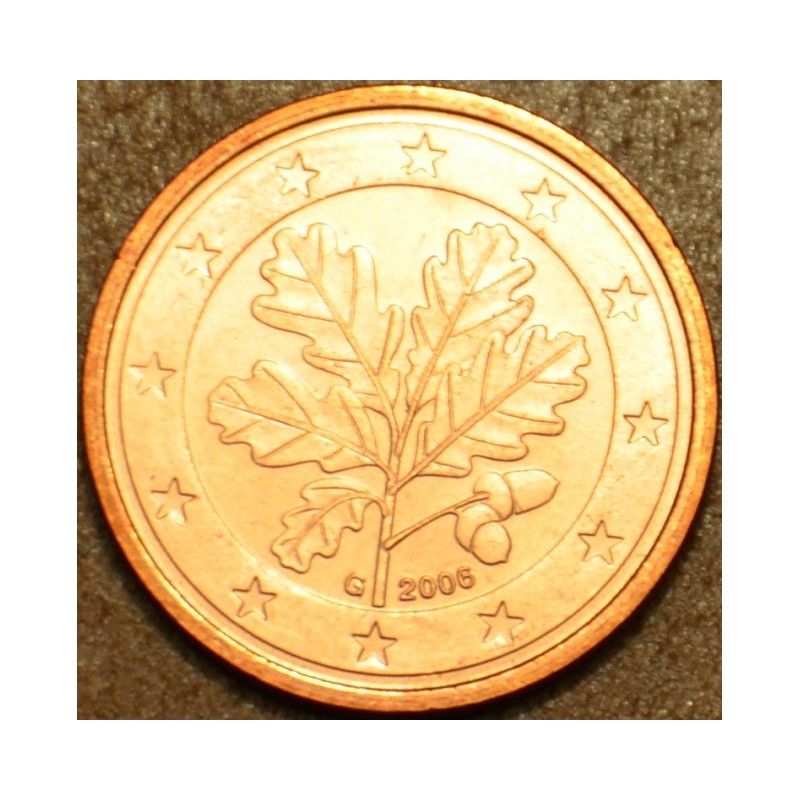 eurocoin eurocoins 2 cent Germany \\"G\\" 2006 (UNC)