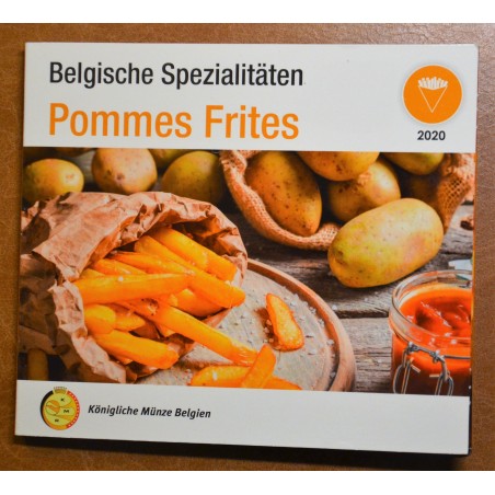 euroerme érme Belgium 2020 Pommes frites sor (BU)