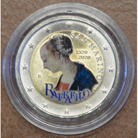 Euromince mince 2 Euro San Marino 2020 - Raffaello (farebná BU)