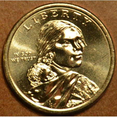 Euromince mince 1 dollar USA 2020 Elisabeth Peratrovich \\"D\\" (UNC)