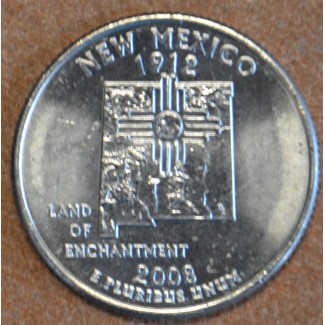 Euromince mince 25 cent USA 2008 New Mexico \\"P\\" (UNC)