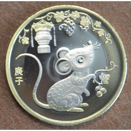 Euromince mince Čína 10 yuan 2020 Potkan (UNC)