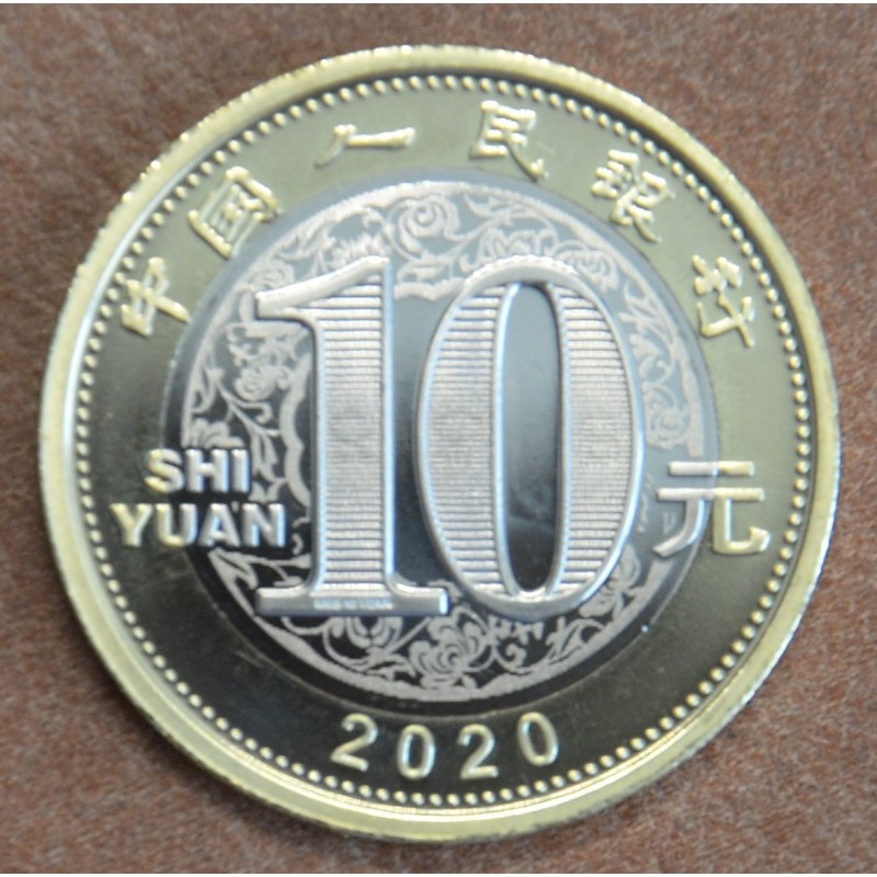 eurocoin eurocoins China 10 yuan 2020 Rat (UNC)