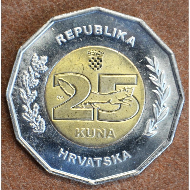Euromince mince Chorvátsko 25 kuna 2020 (UNC)