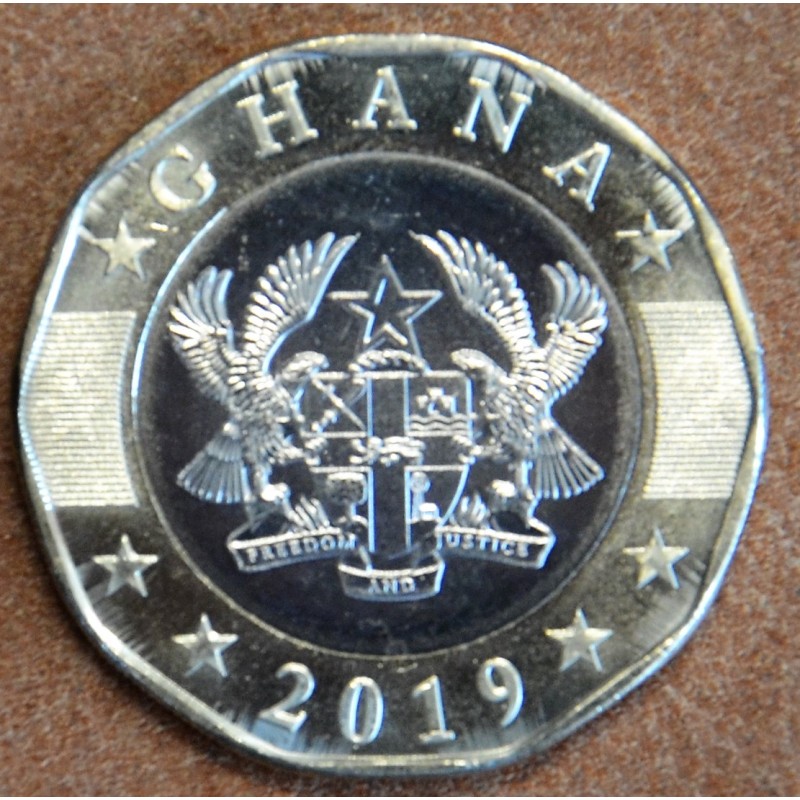 euroerme érme Ghana 2 Cedis 2019 (UNC)