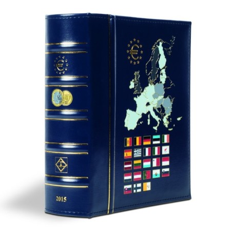 Euromince mince Leuchtturm VISTA 2015 ročníkový album na sady