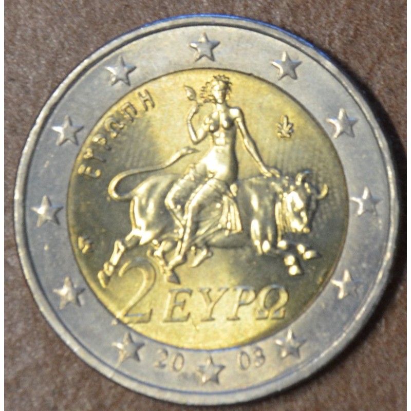 eurocoin eurocoins 2 Euro Greece 2003 (UNC)