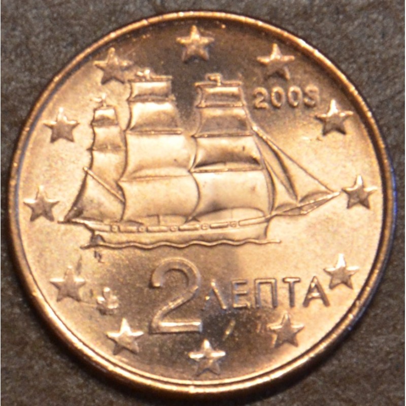 eurocoin eurocoins 2 cent Greece 2003 (UNC)