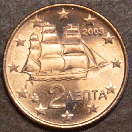 euroerme érme 2 cent Görögország 2003 (UNC)