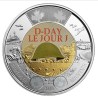 Euromince mince Kanada 2 dollar 2019 D-Day (UNC)