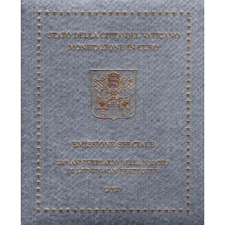 euroerme érme 9 részes forgalmi sor Vatikán 2020 (BU)