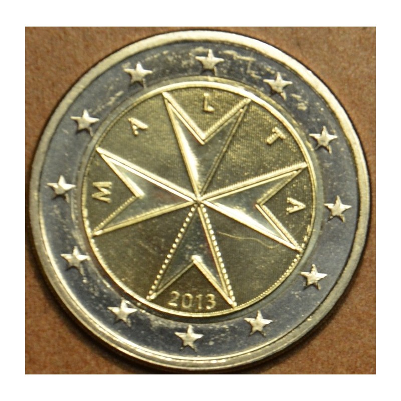 eurocoin eurocoins 2 Euro Malta 2013 (UNC)
