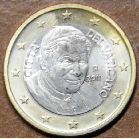 Euromince mince 1 Euro Vatikán 2011 (BU)