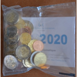euroerme érme  5 x 5,88 Euro Luxemburg 2020 - hivatalos csomag (UNC)