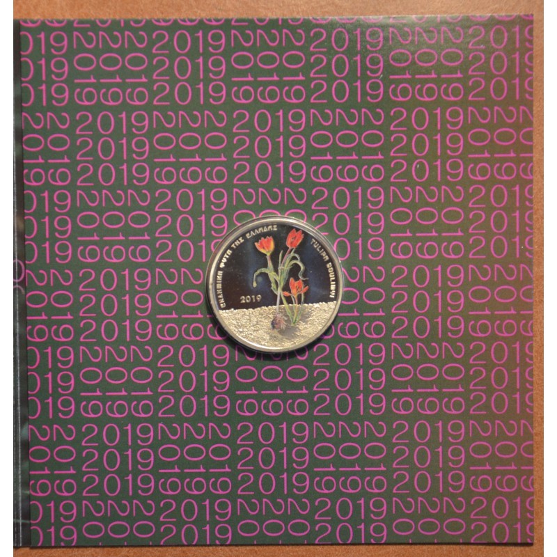 Euromince mince 5 Euro Grécko 2019 - Tulipa goulimyi (BU)