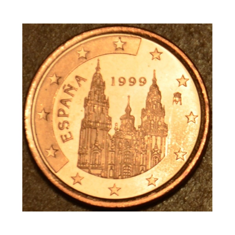 euroerme érme 1 cent Spanyolország 1999 (UNC)