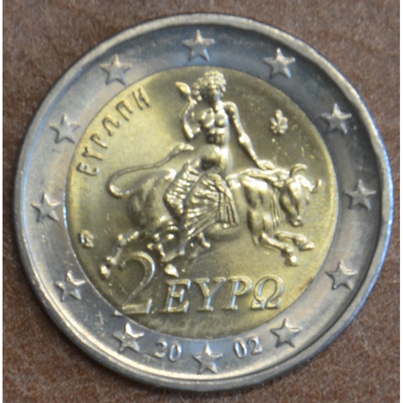 euroerme érme 2 Euro Görögország 2002 (UNC)