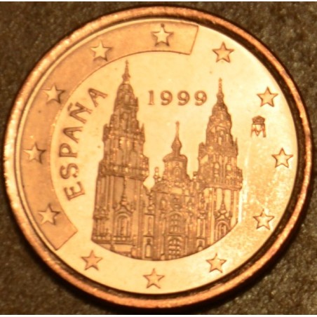 euroerme érme 2 cent Spanyolország 1999 (UNC)