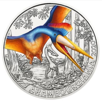 Euromince mince 3 Euro Rakúsko 2020 - Arambourgiania (UNC)