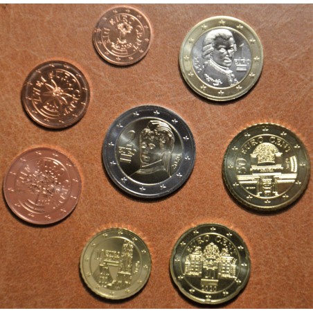 Euromince mince Sada 8 rakúskych mincí 2020 (UNC)