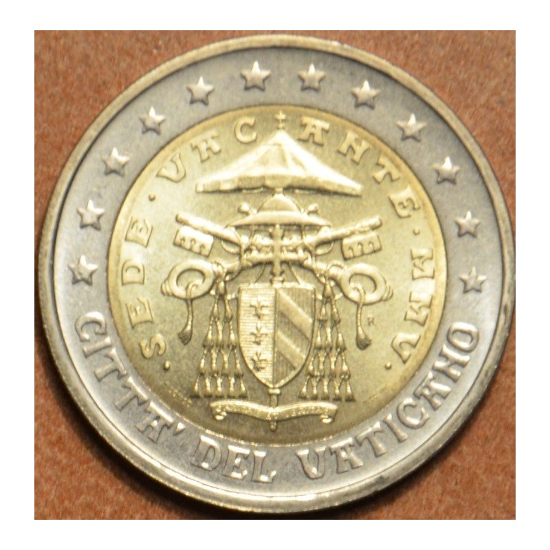 eurocoin eurocoins 2 Euro Vatican 2005 Sede Vacante (BU)