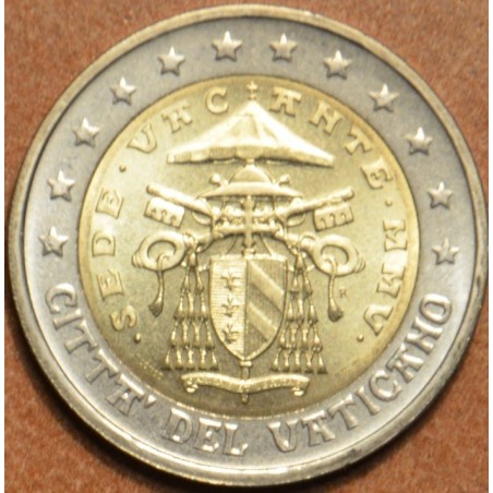 euroerme érme 2 Euro Vatikán 2005 Sede Vacante (BU)