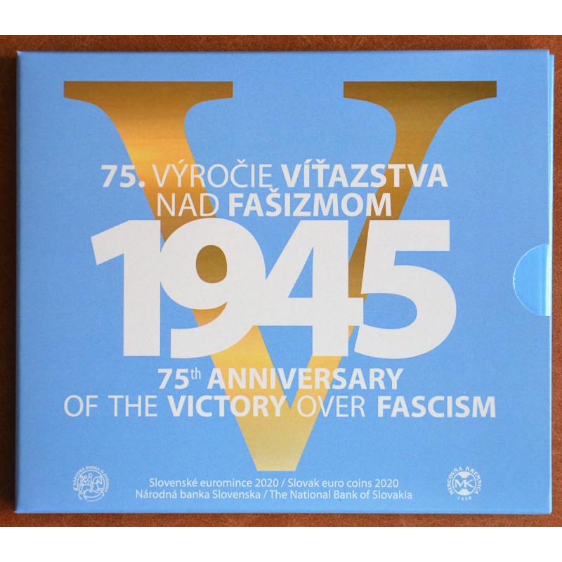 Set of 8 Slovak coins 2020 - Victory over Fascism (BU)