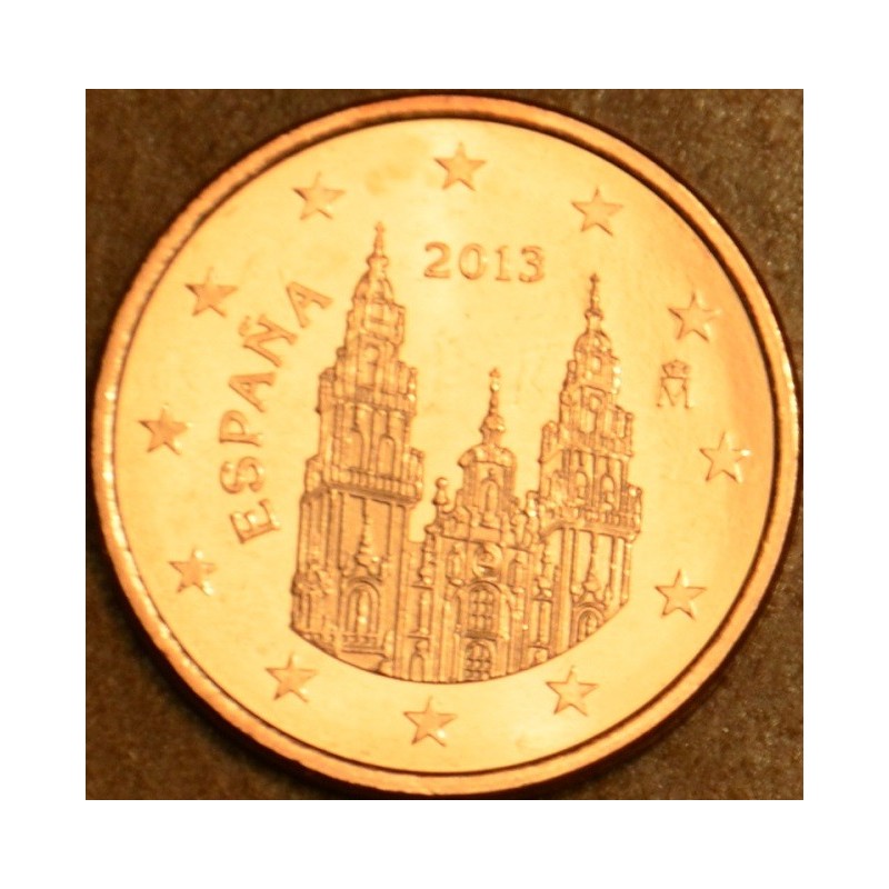 euroerme érme 1 cent Spanyolország 2013 (UNC)