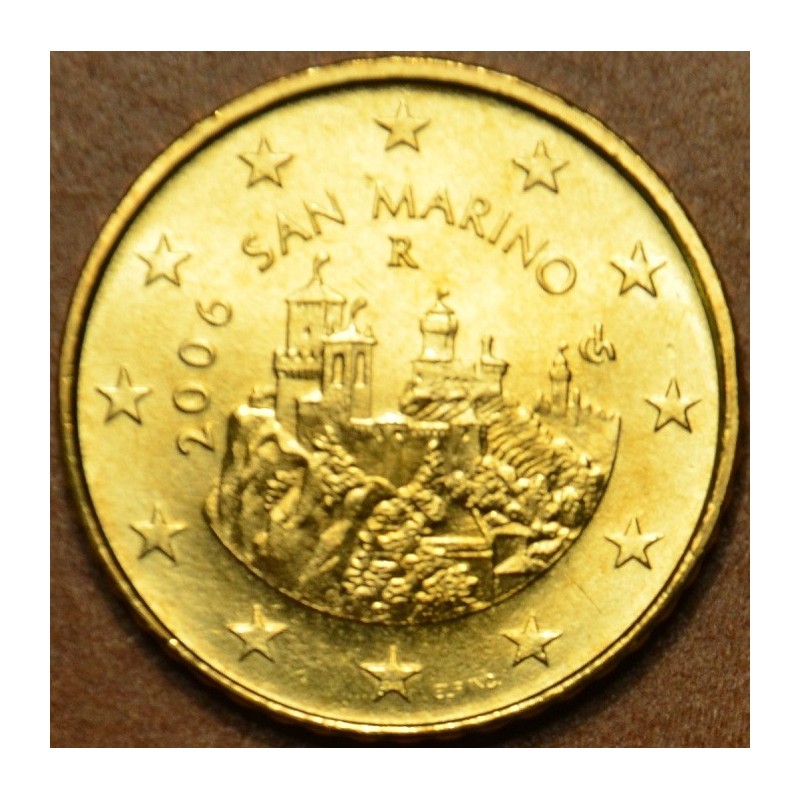 euroerme érme 50 cent San Marino 2006 (UNC)