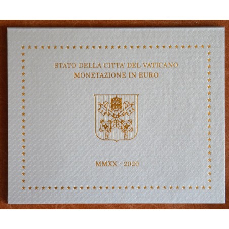 euroerme érme 8 részes forgalmi sor Vatikán 2020 (BU)