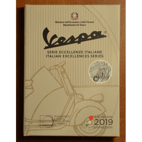 eurocoin eurocoins 5 Euro Italy 2019 - White Vespa (BU)