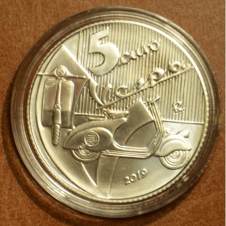 euroerme érme 5 Euro Olaszország 2019 - Fehér Vespa (BU)