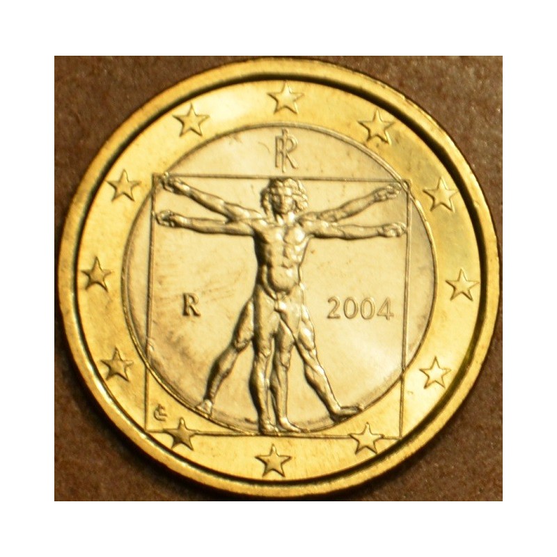 euroerme érme 1 Euro Olaszország 2004 (UNC)