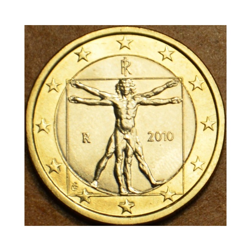 euroerme érme 1 Euro Olaszország 2010 (UNC)