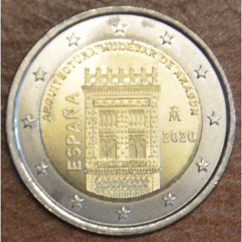 Euromince mince 2 Euro Španielsko 2020 - Mudejárska architektúra Ar...