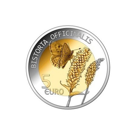euroerme érme 5 Euro Luxemburg 2020 - Bistorta officinalis (Proof)