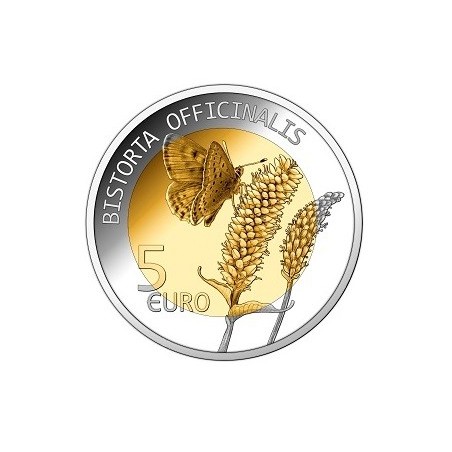 Euromince mince 5 Euro Luxembursko 2020 - Bistorta officinalis (Proof)