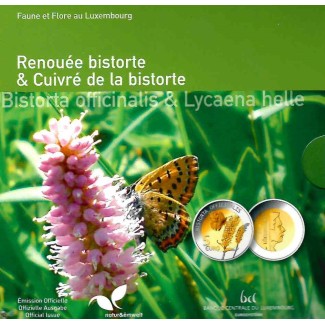 Euromince mince 5 Euro Luxembursko 2020 - Bistorta officinalis (Proof)