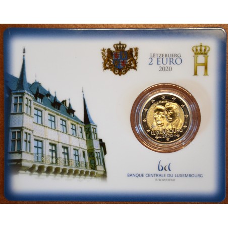 Euromince mince 2 Euro Luxembursko 2020 so značkou \\"most\\" - Pri...