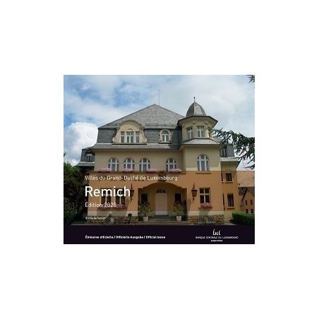 euroerme érme Luxemburg 2020 - 9 részes forgalmi sor Remich (BU)