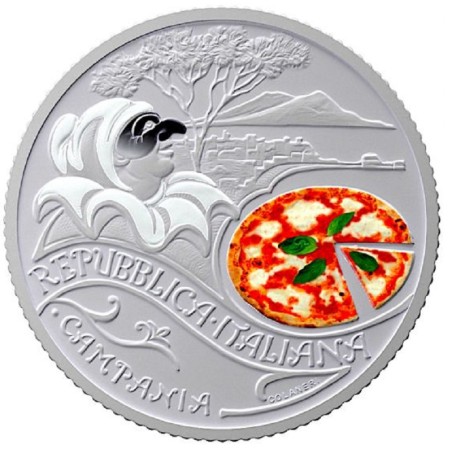 Euromince mince 5 Euro Taliansko 2020 - Pizza a Mozzarella (BU)