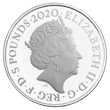 Euromince mince Veľká Británia 5 libier 2020 James Bond (BU)