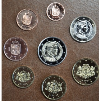 Euromince mince Lotyšsko 2020 sada 8 euromincí (UNC)