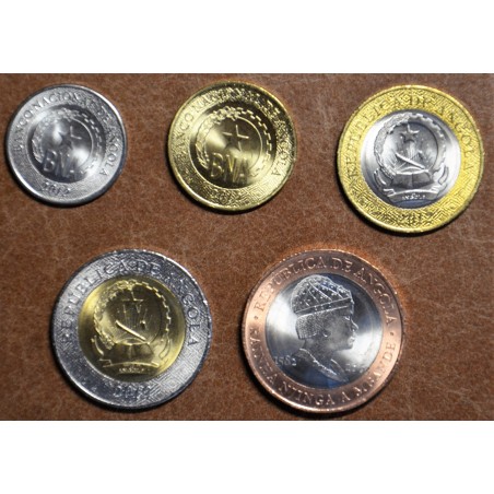 eurocoin eurocoins Angola 5 coins kwanza 2012-2014 (UNC)