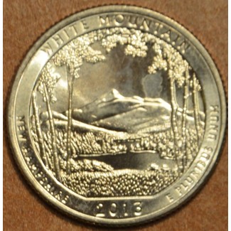 Euromince mince 25 cent USA 2013 White Mountain \\"S\\" (UNC)