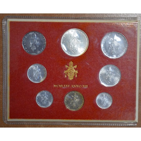 eurocoin eurocoins Vatican 8 coins 1975 (BU)