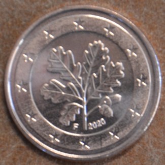 Euromince mince 1 cent Nemecko 2020 \\"F\\" (UNC)