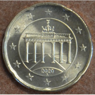 Euromince mince 20 cent Nemecko \\"A\\" 2020 (UNC)